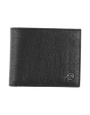 Piquadro Man Wallet Black Size - Bovine Leather