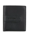 Piquadro Man Wallet Black Size - Bovine Leather