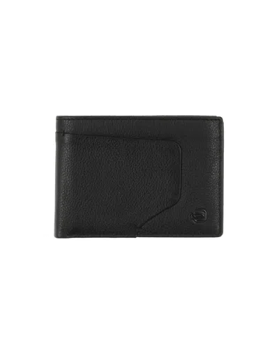 Piquadro Wallets In Black