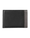 Piquadro Man Wallet Black Size - Cow Leather