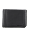 Piquadro Man Wallet Black Size - Cow Leather In Black