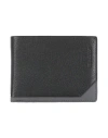 Piquadro Man Wallet Black Size - Cow Leather In Black