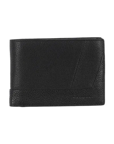 Piquadro Man Wallet Black Size - Leather