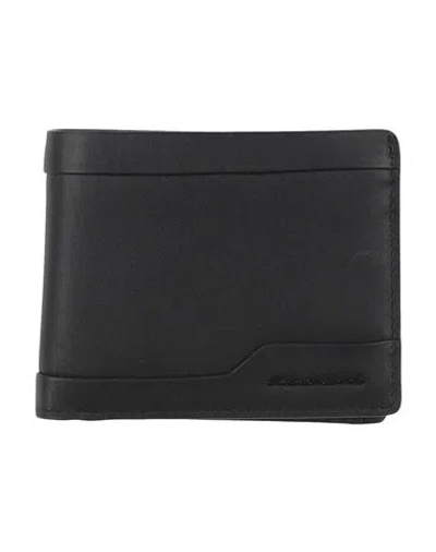 Piquadro Man Wallet Black Size - Leather