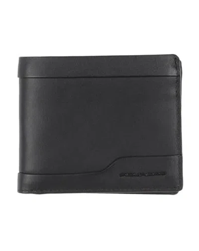 Piquadro Man Wallet Black Size - Leather