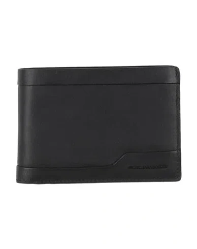 Piquadro Man Wallet Black Size - Leather