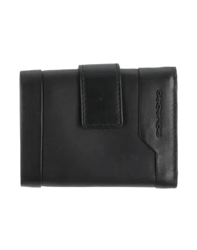 Piquadro Man Wallet Black Size - Leather