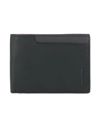 Piquadro Man Wallet Black Size - Leather