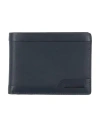 Piquadro Man Wallet Blue Size - Leather