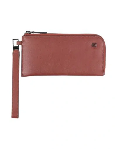 Piquadro Man Wallet Brown Size - Soft Leather