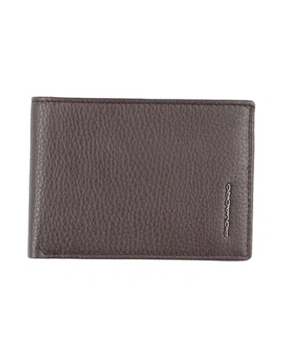 Piquadro Man Wallet Cocoa Size - Leather In Brown