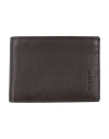 Piquadro Man Wallet Dark Brown Size - Cow Leather