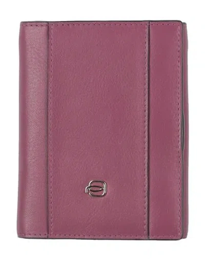 Piquadro Man Wallet Garnet Size - Cow Leather