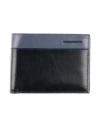 Piquadro Man Wallet Midnight Blue Size - Cow Leather