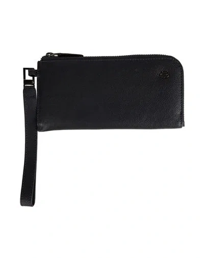Piquadro Man Wallet Midnight Blue Size - Soft Leather