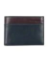Piquadro Man Wallet Plum Size - Cow Leather