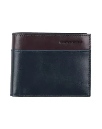 Piquadro Man Wallet Plum Size - Cow Leather