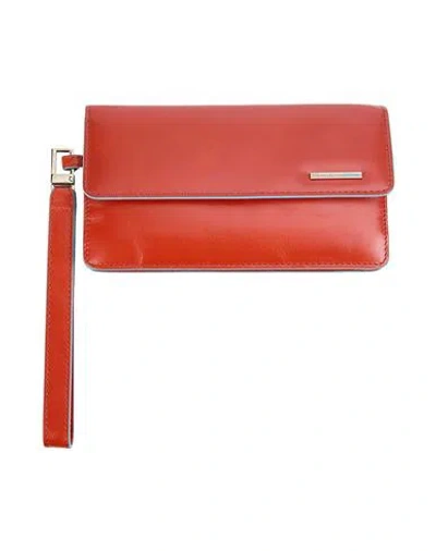 Piquadro Man Wallet Rust Size - Leather