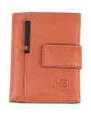 Piquadro Man Wallet Tan Size - Leather In Orange