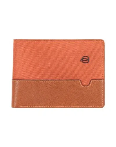 Piquadro Man Wallet Tan Size - Cow Leather In Brown
