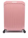 Piquadro Medium Hardside Spinner In Pink