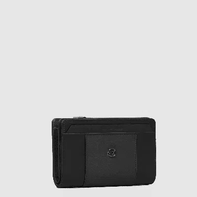 Piquadro Medium Wallet Woman  Pd6661w92tr-n Black