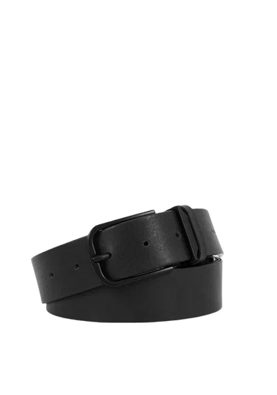 Piquadro Men's Belt With Buckle Man  Cu6282ap-n Black