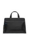 Piquadro Men's Card  Ca6590b2-n Black In Black