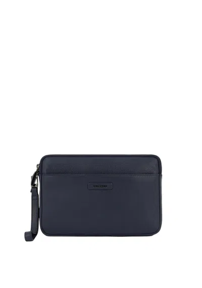 Piquadro Men's Pouch For Ipad Mini Man  Ac6156mosr-blue Blue