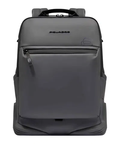 Piquadro Ipad Backpack In Gray