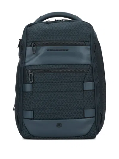 Piquadro Modular Travel Laptop Backpack In Blue