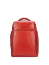 Piquadro Padded Backpack In 橘色