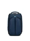 Piquadro Panelled Ripstop Backpack In Blue