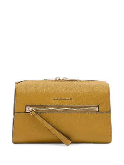 Piquadro Patricia Logo-plaque Cross Body Bag In Purple