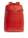 Piquadro Pc Backpack 14 To 2 Compartments In Brown