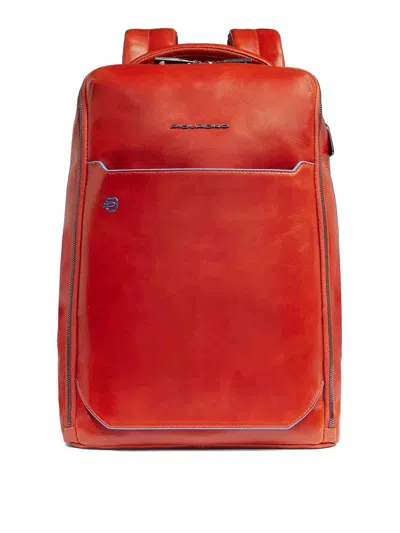 Piquadro Pc Backpack 14 To 2 Compartments In Brown