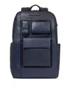 Piquadro Pc Backpack 156 In Blue