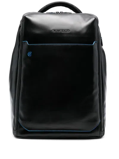 Piquadro Personalizable Backpack In Black