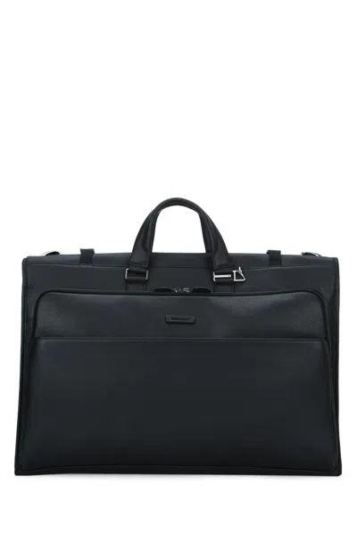 Piquadro Portabiti In Pelle In Black