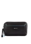 Piquadro Pouch Man  Ac5940b2r-n Black In Black
