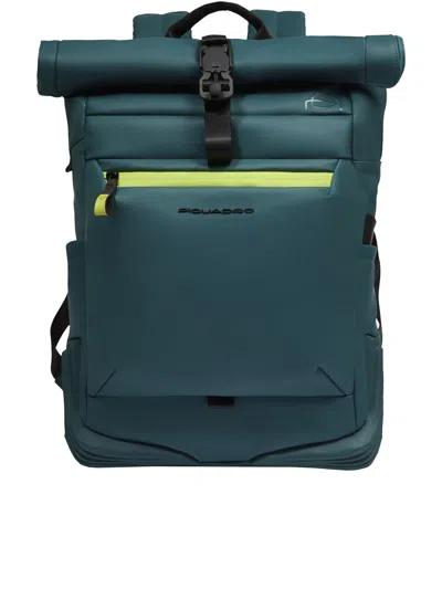Piquadro Roll Top Backpack Bags In Multi