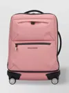Piquadro Rolling Suitcase With Four Wheels And Telescopic Handle