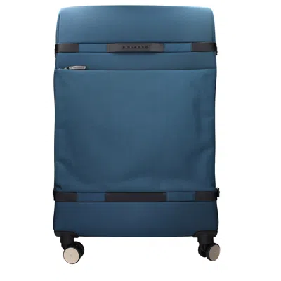 Piquadro Men's Trolley Fabric Blue