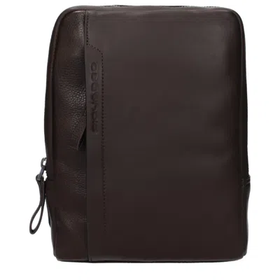 Piquadro Men's Crossbody Bags Brown/moro Head Leather