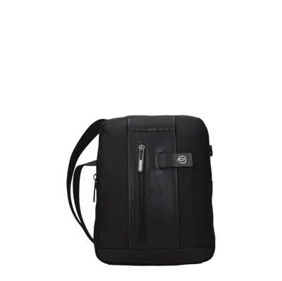 Piquadro Men's Crossbody Bag Fabric Black