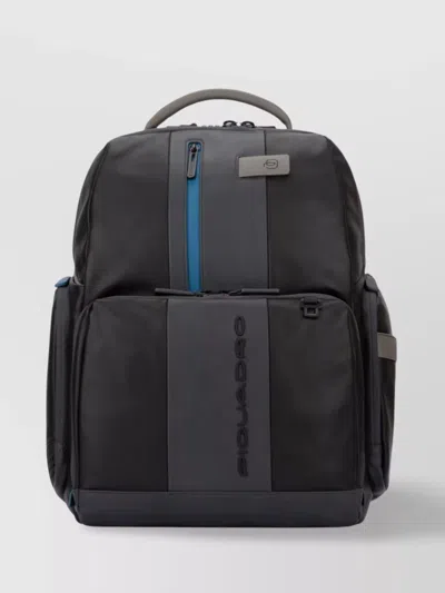 Piquadro Shoulder Straps Backpack Top Handle Side Pockets