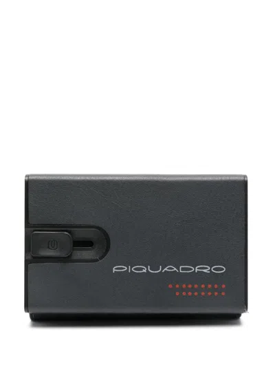 Piquadro Slide-lock Wallet In Grey