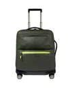 Piquadro Slim 4-wheel Cabin Luggage In Green