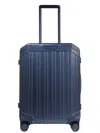 Piquadro Slim 4-wheel Cabin Trolley In Blue