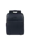 Piquadro Slim Backpack In Blau